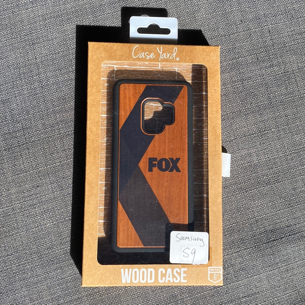 Case Yard FOX Samsung S9 Wood Case